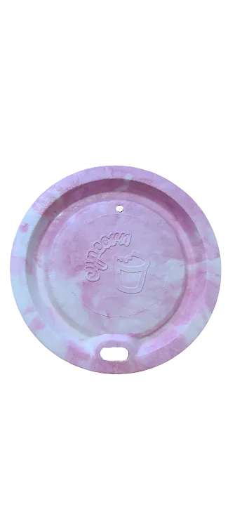 Thumbnail: Disposable cornstarch lid for cups